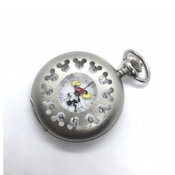 Vintage Colibrì Mickey Mouse Pocket Watch - Picture 8 of 10